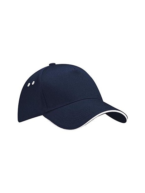 BEECHFIELD Casquette homme Ultimate à 5 panneaux sandwich contrasté  personnalisable