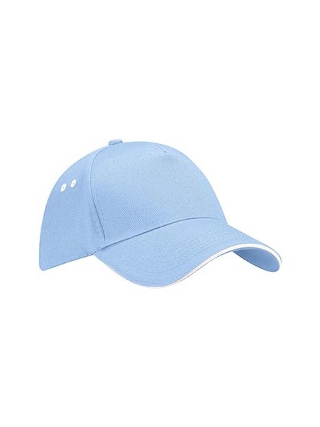 BEECHFIELD Casquette homme Ultimate à 5 panneaux sandwich contrasté  personnalisable