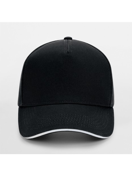 BEECHFIELD Casquette homme Ultimate à 5 panneaux sandwich contrasté /api/colors/e945e77a-c49d-482d-a416-924871e9a782 personnalisable