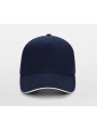 BEECHFIELD Casquette homme Ultimate à 5 panneaux sandwich contrasté /api/colors/9da8c523-94e5-445e-94b4-090b14a5d848 personnalisable