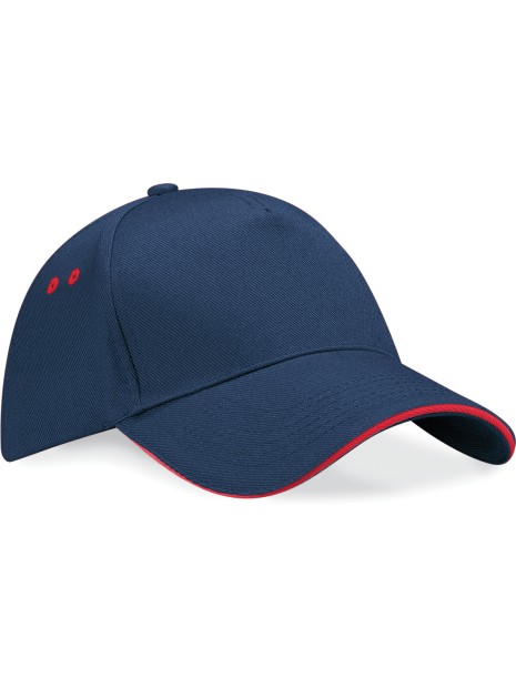 BEECHFIELD Casquette homme Ultimate à 5 panneaux sandwich contrasté /api/colors/eed2f692-d460-46fe-b2f4-c2e5a70b7537 personnalisable