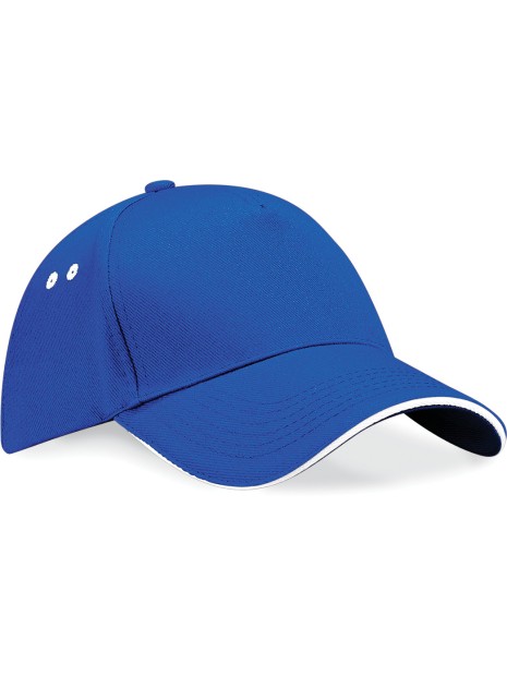 BEECHFIELD Casquette homme Ultimate à 5 panneaux sandwich contrasté /api/colors/7760661c-eb90-4c1f-ae2b-103e977ca526 personnalisable