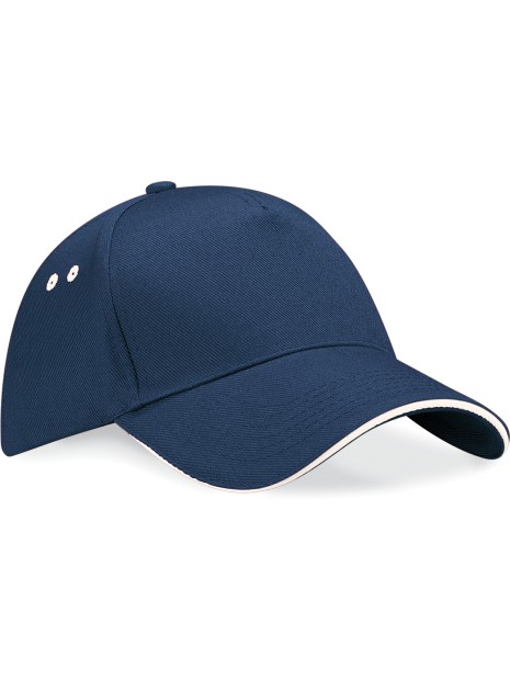 BEECHFIELD Casquette homme Ultimate à 5 panneaux sandwich contrasté /api/colors/5ec90c9e-5573-4b83-9af2-04a30b71a314 personnalisable