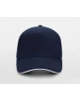 Casquettes personnalisable BEECHFIELD Casquette homme Ultimate à 5 panneaux sandwich contrasté