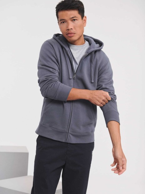 Sweat-shirts à personnaliser RUSSELL Sweat-shirt zippé capuche Authentic homme 