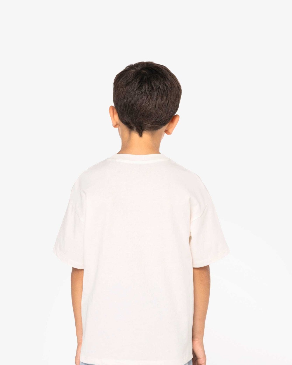 T-shirts NATIVE SPIRIT Ecologisch oversized kinder T-shirt voor bedrukking &amp; borduring