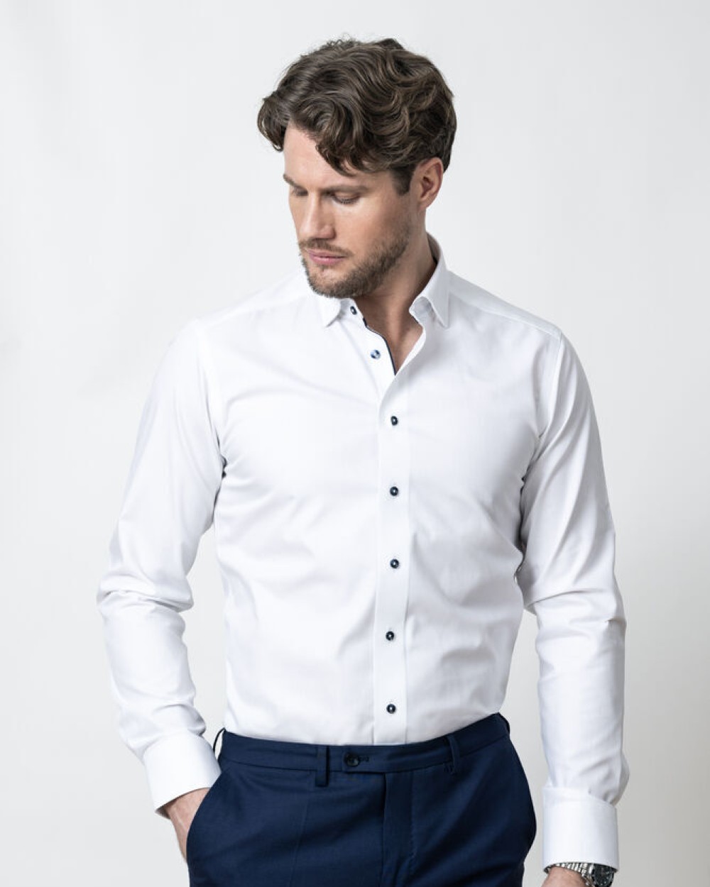 Hemden J. HARVEST & FROST YB56 Twill Regular voor bedrukking &amp; borduring