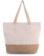 Tassen & Zakken KIMOOD Rustieke shopper/reistas voor bedrukking &amp; borduring