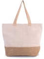 KIMOOD Sac de shopping fourre-tout esprit rustique  personnalisable