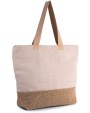 Sacs & Bagagerie personnalisable KIMOOD Sac de shopping fourre-tout esprit rustique