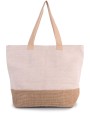 Sacs & Bagagerie personnalisable KIMOOD Sac de shopping fourre-tout esprit rustique