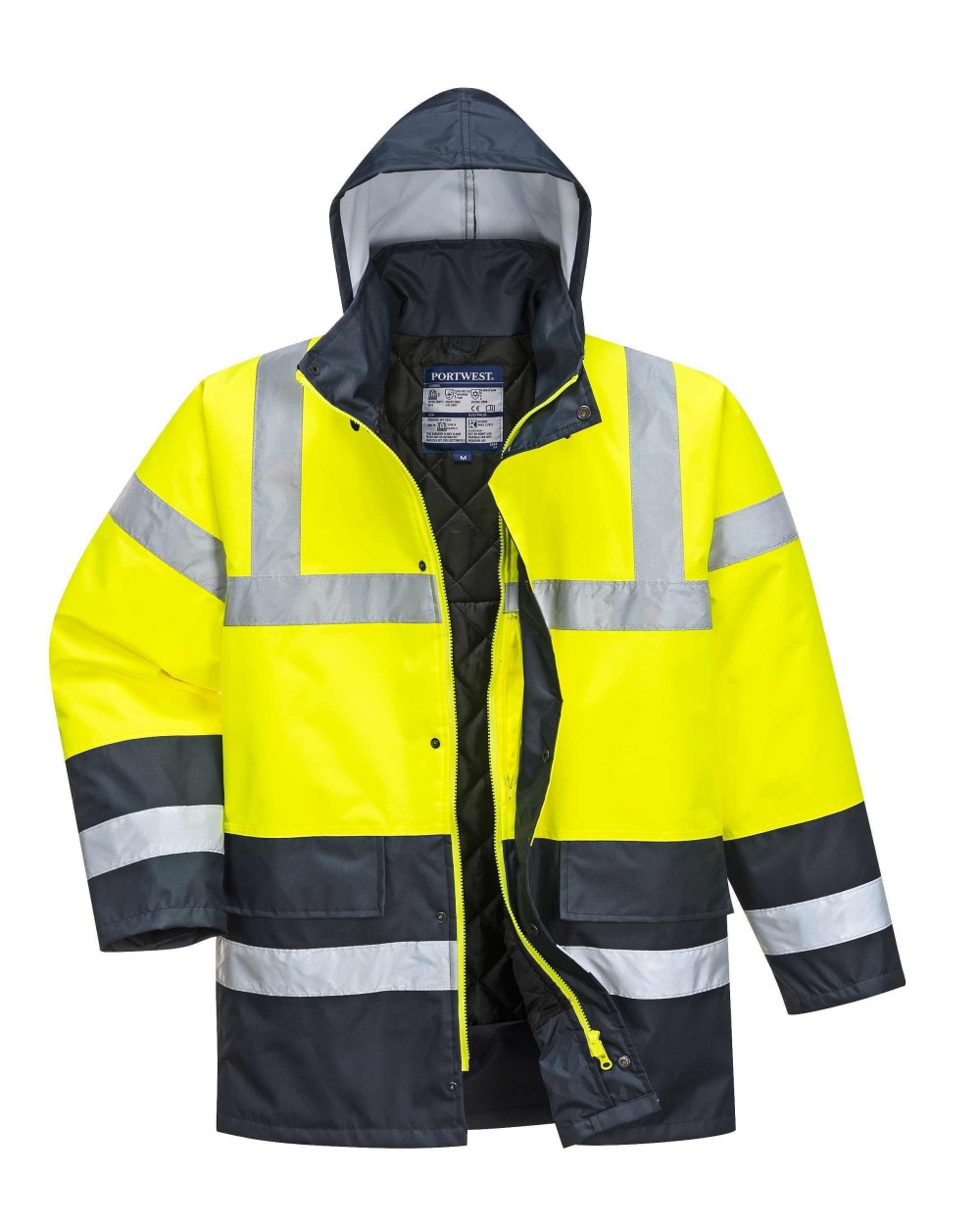 Vestes personnalisable PORTWEST Blouson de circulation de haute visibilité