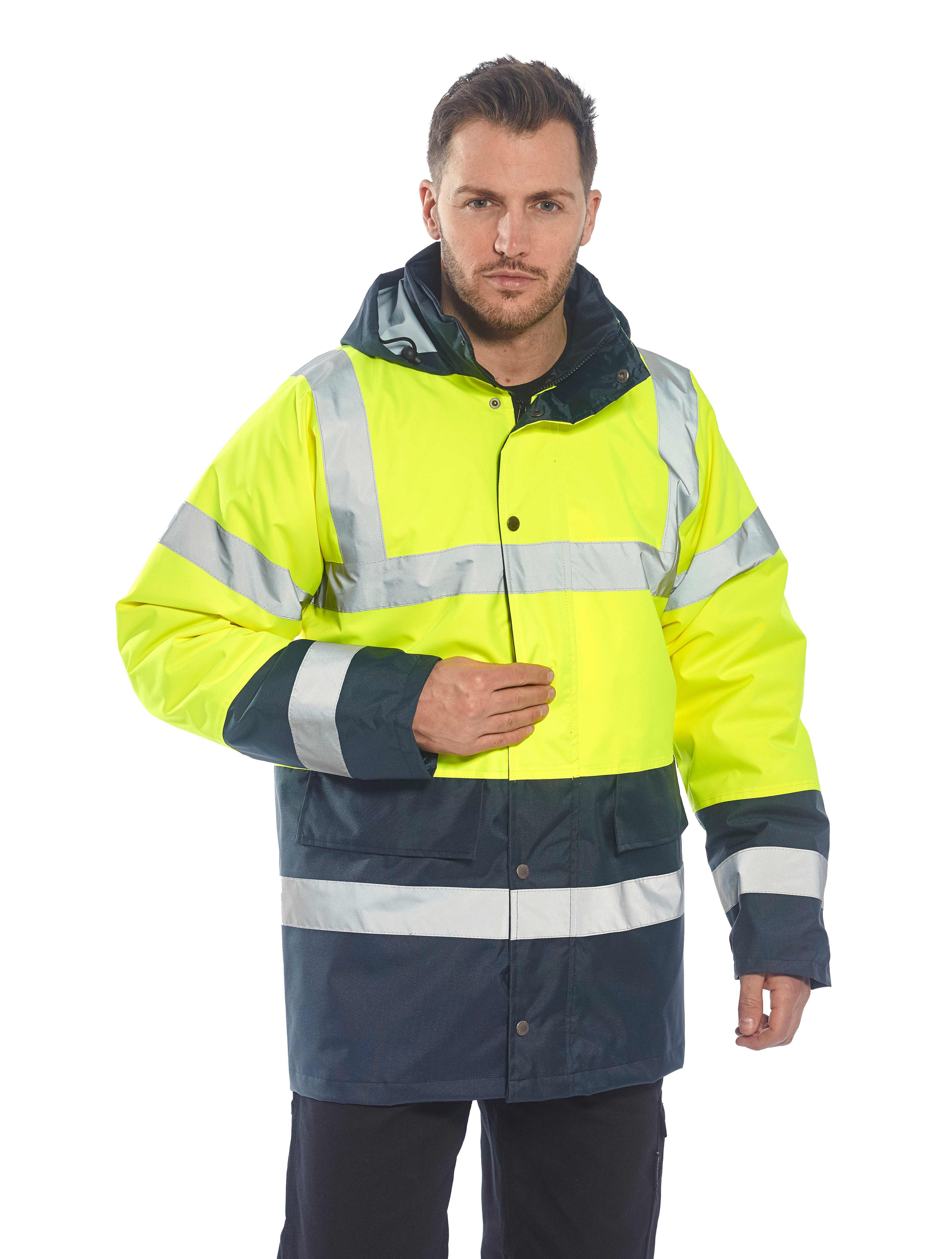 Vestes personnalisable PORTWEST Blouson de circulation de haute visibilité
