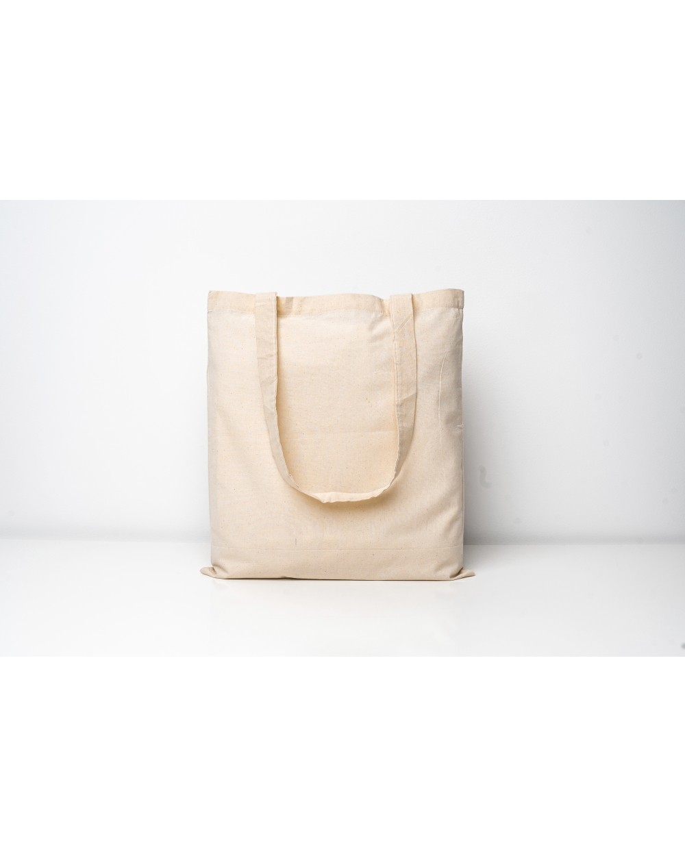Tote bags PRINTWEAR Cotton Bag PREMIUM Long Handles voor bedrukking &amp; borduring