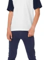 T-Shirts à personnaliser B&C T-shirt enfant Baseball 