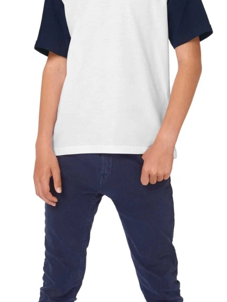 T-Shirts à personnaliser B&C T-shirt enfant Baseball 