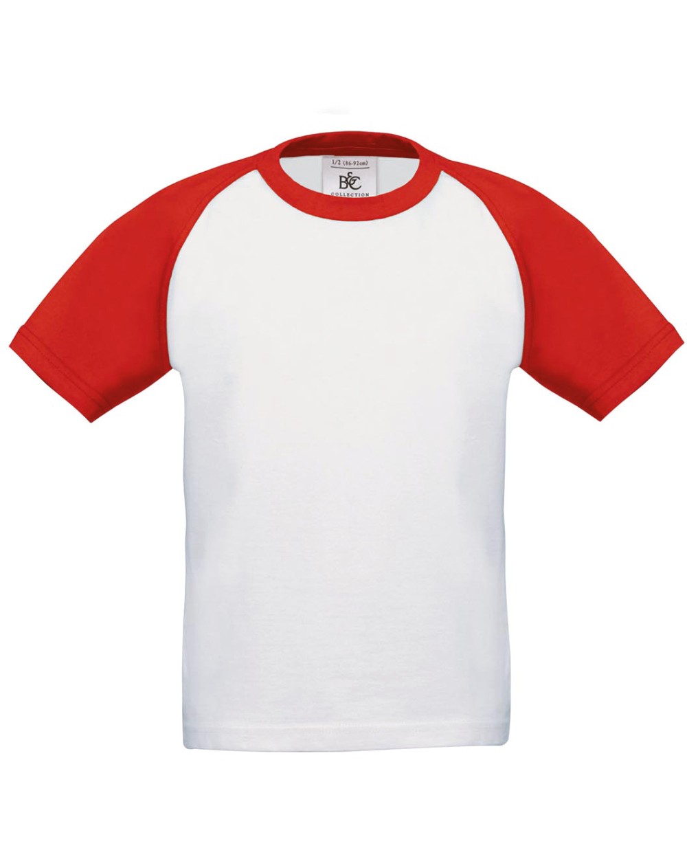 T-shirts B&C Kids' Base-ball T-shirt voor bedrukking &amp; borduring