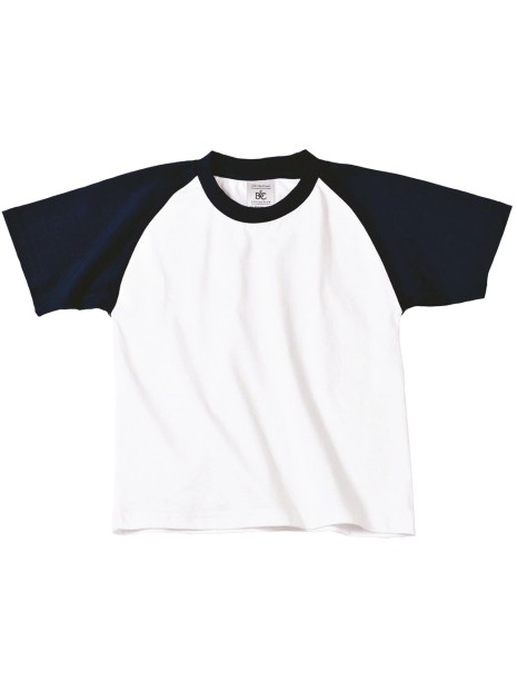 B&C T-shirt enfant Baseball /api/colors/7106f99d-2e20-4f66-8e9f-e598d6240563 personnalisable
