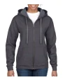 Sweaters & hoodies GILDAN Vintage Ladies' Full Zip Hooded Sweat voor bedrukking &amp; borduring