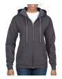 Sweaters & hoodies GILDAN Vintage Ladies' Full Zip Hooded Sweat voor bedrukking &amp; borduring