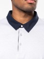 Polos à personnaliser KARIBAN Polo jersey bicolore homme 