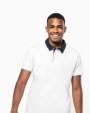Polo's KARIBAN Tweekleurige herenpolo jersey voor bedrukking &amp; borduring