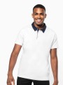 Polos à personnaliser KARIBAN Polo jersey bicolore homme 