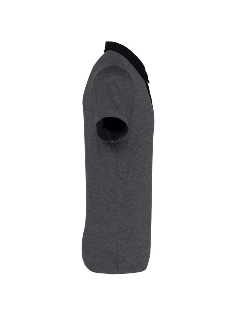 KARIBAN Polo jersey bicolore homme /api/colors/46b0b1e9-af61-4a9e-b283-c5deaaeb2bf4 personnalisable