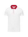 KARIBAN Polo jersey bicolore homme /api/colors/9f92a202-c244-4977-9a4f-b1dea2a1d7fd personnalisable