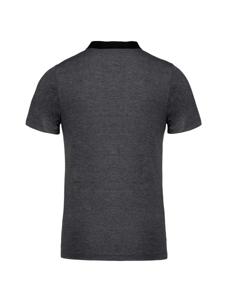 KARIBAN Polo jersey bicolore homme /api/colors/46b0b1e9-af61-4a9e-b283-c5deaaeb2bf4 personnalisable