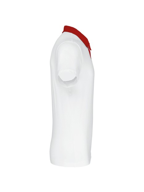 KARIBAN Polo jersey bicolore homme /api/colors/9f92a202-c244-4977-9a4f-b1dea2a1d7fd personnalisable
