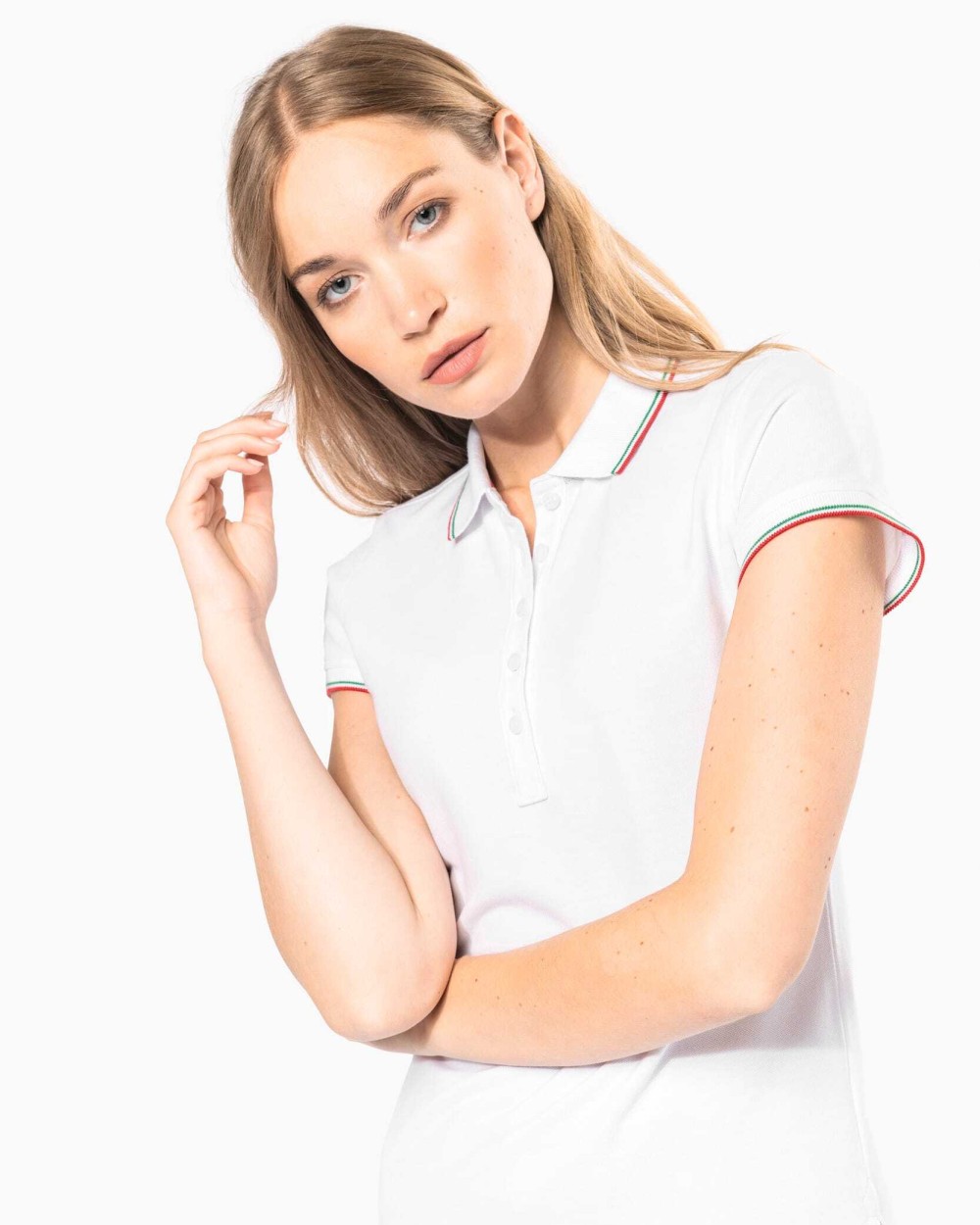 Polos personnalisable KARIBAN Polo manches courtes femme