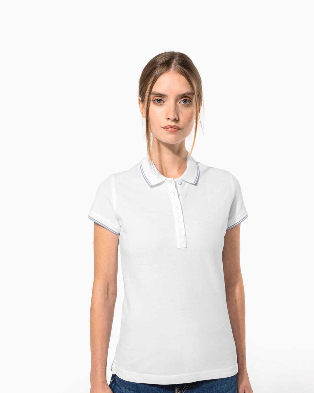 Polos personnalisable KARIBAN Polo manches courtes femme