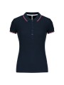 KARIBAN Polo manches courtes femme /api/colors/76f8dd6d-7b6e-4e39-84bd-97f35fdd8e54 personnalisable