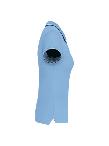 KARIBAN Polo manches courtes femme /api/colors/00ee919a-c2a6-4823-aa2d-391cb4cf25a5 personnalisable