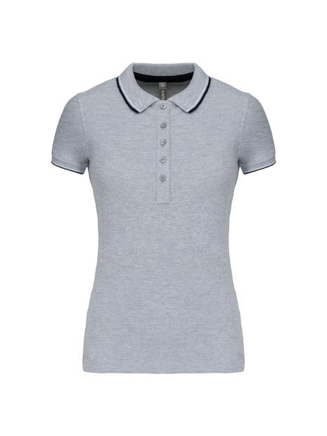 KARIBAN Polo manches courtes femme /api/colors/756a62c7-5ccb-4412-bddf-a29bbe090ad7 personnalisable