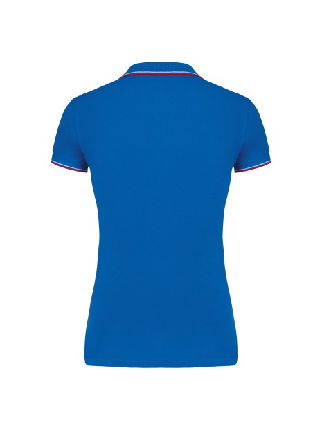 KARIBAN Polo manches courtes femme /api/colors/b10c6af5-c17d-4b15-8822-6ce50408435b personnalisable