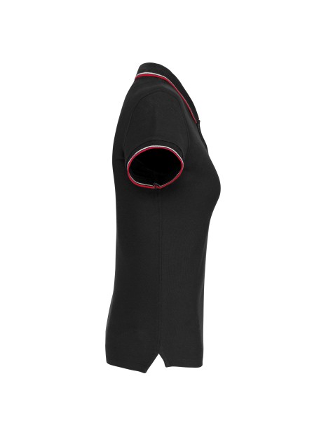 KARIBAN Polo manches courtes femme /api/colors/6115d0d1-a158-4f42-92d3-ca9df3b58b8d personnalisable