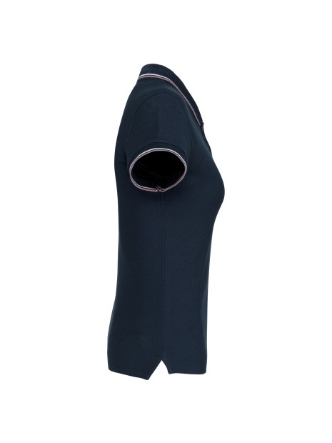 KARIBAN Polo manches courtes femme /api/colors/9971a72c-6555-4fb1-b67c-e46bd9cd1ba5 personnalisable