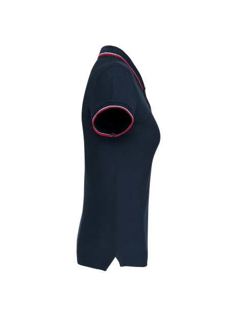 KARIBAN Polo manches courtes femme /api/colors/76f8dd6d-7b6e-4e39-84bd-97f35fdd8e54 personnalisable