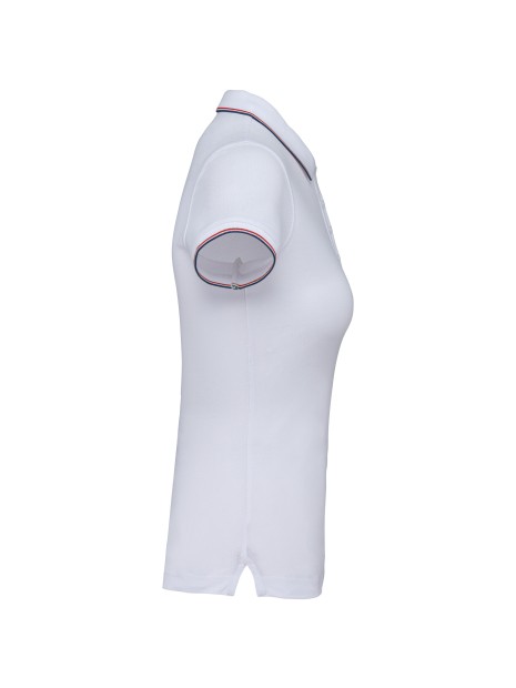 KARIBAN Polo manches courtes femme /api/colors/6d0adb01-8dd7-4172-baef-6a4e089565a0 personnalisable