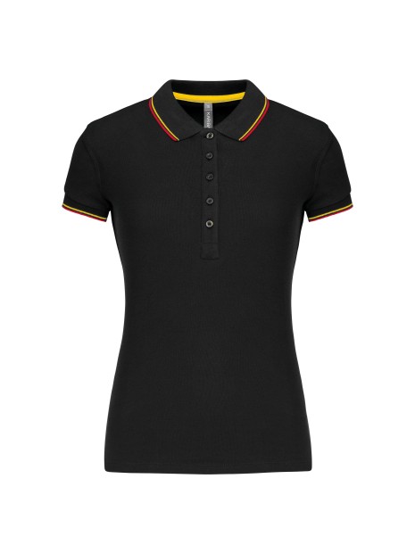 KARIBAN Polo manches courtes femme /api/colors/1822512a-8e52-4a0f-a1f6-e97f09d7f165 personnalisable