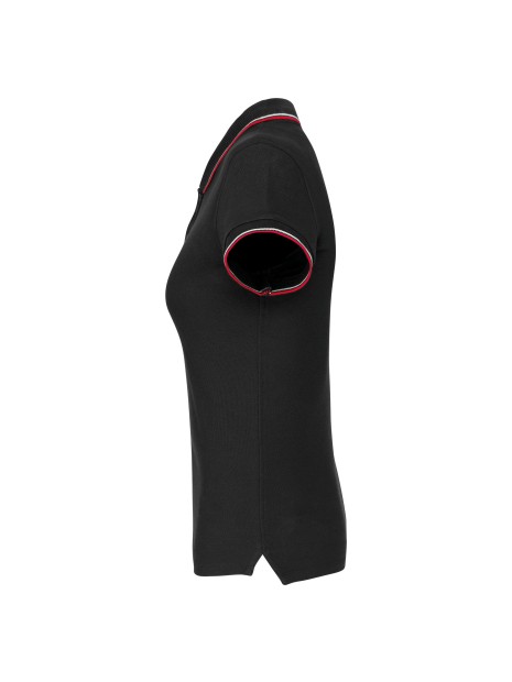 KARIBAN Polo manches courtes femme /api/colors/6115d0d1-a158-4f42-92d3-ca9df3b58b8d personnalisable