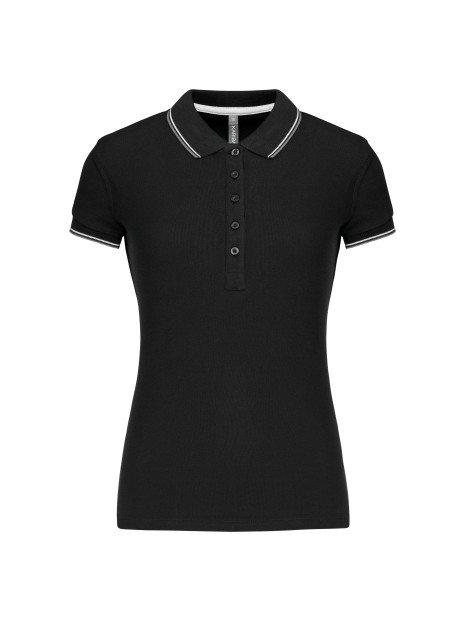 KARIBAN Polo manches courtes femme /api/colors/02f47dd6-c9d0-4f38-b05a-6c26fdb9e081 personnalisable