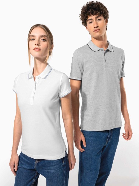 Polos à personnaliser KARIBAN Polo manches courtes femme 