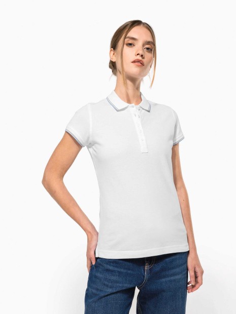 Polos à personnaliser KARIBAN Polo manches courtes femme 
