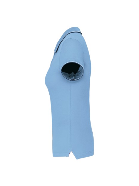 KARIBAN Polo manches courtes femme /api/colors/00ee919a-c2a6-4823-aa2d-391cb4cf25a5 personnalisable