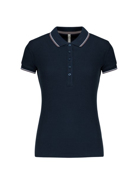 KARIBAN Polo manches courtes femme /api/colors/9971a72c-6555-4fb1-b67c-e46bd9cd1ba5 personnalisable