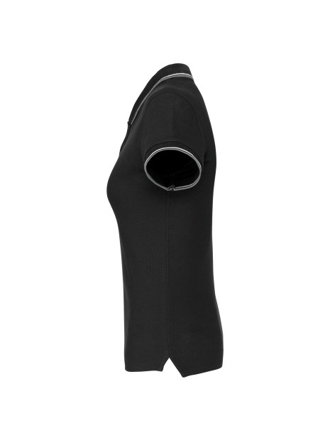 KARIBAN Polo manches courtes femme /api/colors/02f47dd6-c9d0-4f38-b05a-6c26fdb9e081 personnalisable