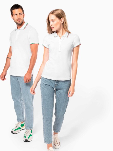 Polos à personnaliser KARIBAN Polo manches courtes femme 